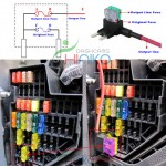 Low Profile Mini / Micro Blade Fuse KIT. Add-a-Circuit Fuse Tap In Piggy Back Fuse Holder 12/24V